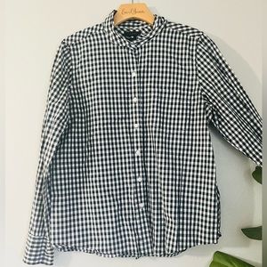 J. Crew Women’s Club-Collar Boy Shirt in Gingham
